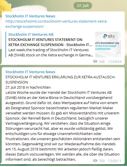 Blockchain -neue Kursrakete? WKN A116BG Stockholm 1068198