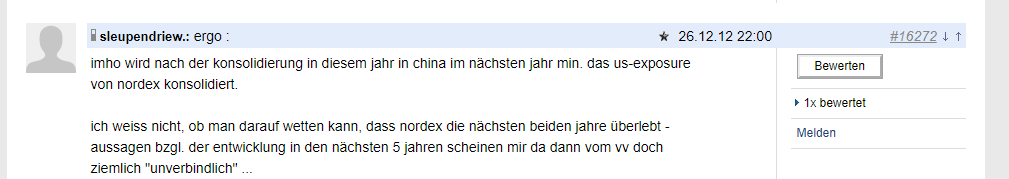 ** News zu Nordex ** (SPAM-FREE) 1031301