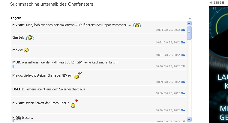 GiV Insolvent was nun? 547772