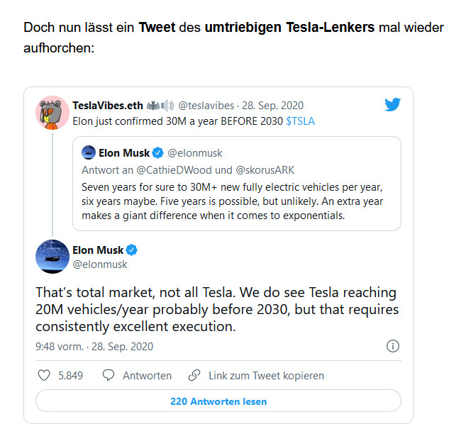 Tesla - Autos, Laster, Speicher und Solardächer 1294861