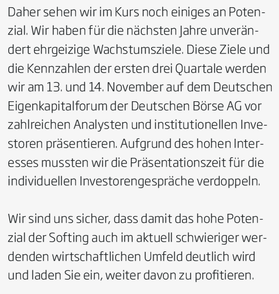 Softing AG - Die M2M Company 552791