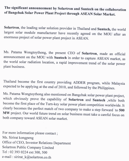 Solartron - unendeckte Solarperle aus Thailand!? 336019