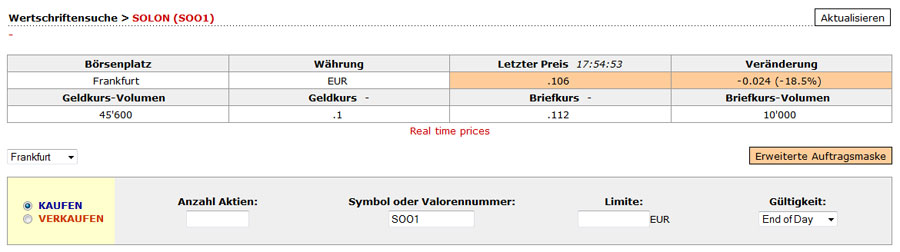 Solon - die deutsche Solar-Perle 506906