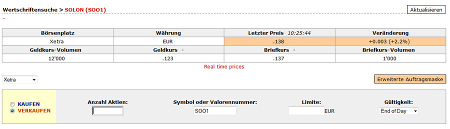 Solon - die deutsche Solar-Perle 506750