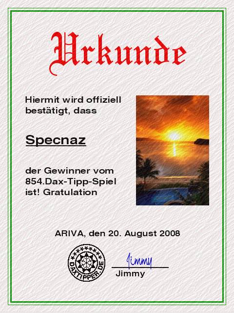 856.DAX-Tipp-Spiel **Freitag** 22.08.08-17.45 Uhr 181351