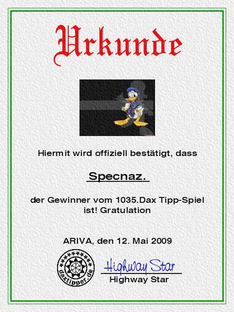 1037.DAX-Tipp-Spiel, Donnerstag 14.05.09 232652