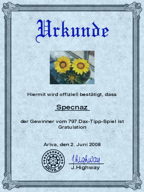 798.DAX Tipp-Spiel, Dienstag, 03.06.08, 17:45 Uhr 166679