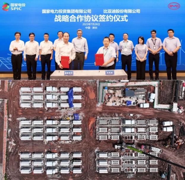 Auto- und Batterien-Herstellers BYD 1384564