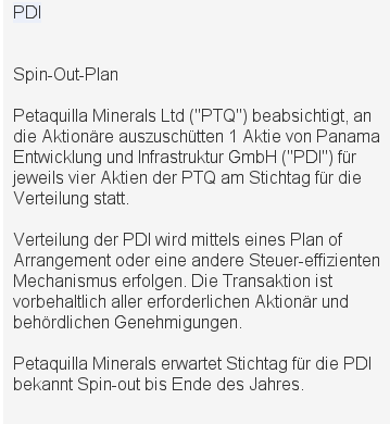 Goldproduzent Petaquilla ! 458676