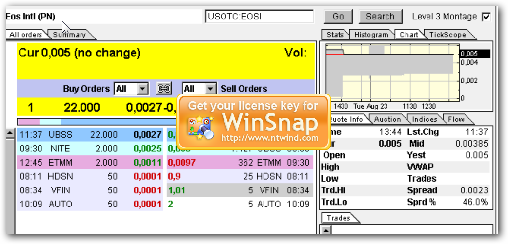 EOSI freitag erster ausbruch 866% und heute? 432508