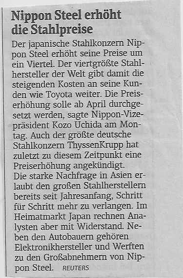 Gedanken zur Klöckner-Aktie 384918