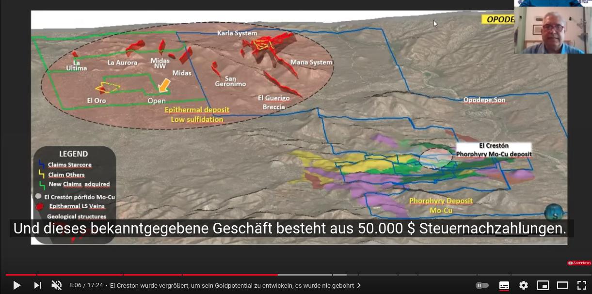 Starcore der Gold und Silberproduzent 1271754