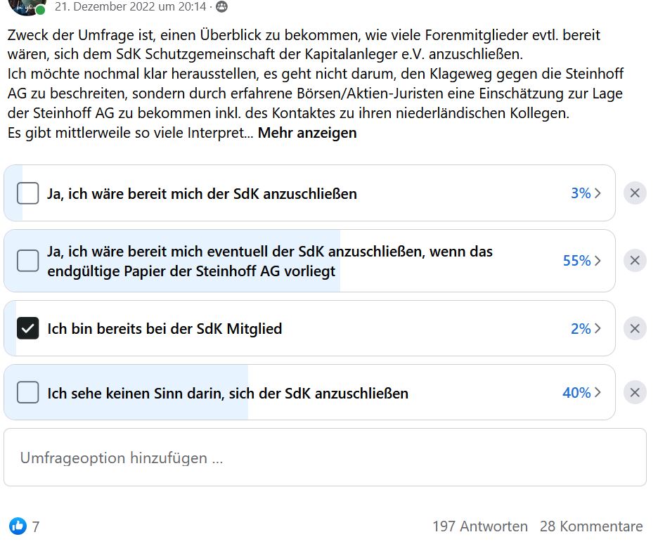 Steinhoff Informationsforum 1350693