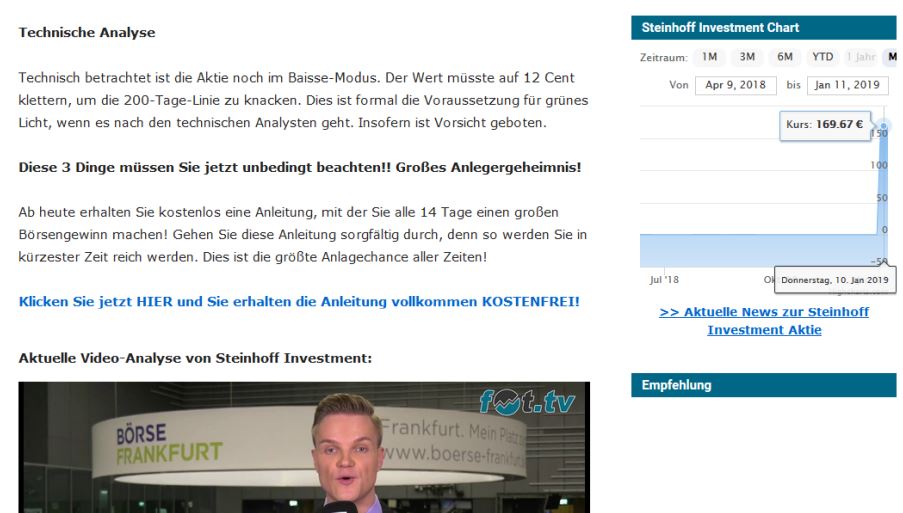 Steinhoff International Holdings N.V. 1091396