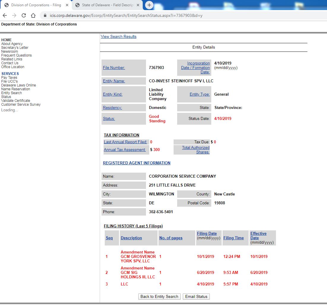 Steinhoff International Holdings N.V. 1149331