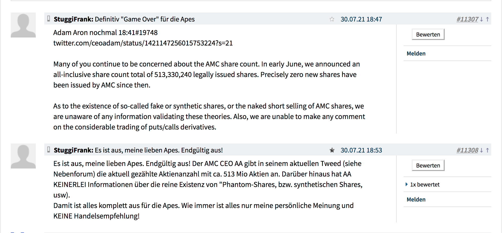 AMC Entertainment Holdings 2.0 - Todamoon?!? 1296389