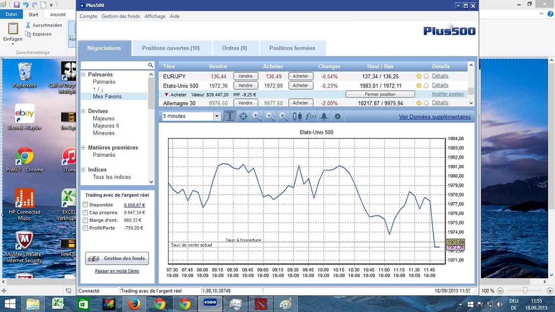 Gold traden - long bzw. short 858798