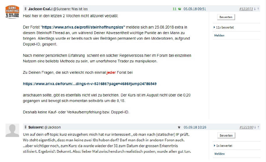 Steinhoff International Holdings N.V. 1109695