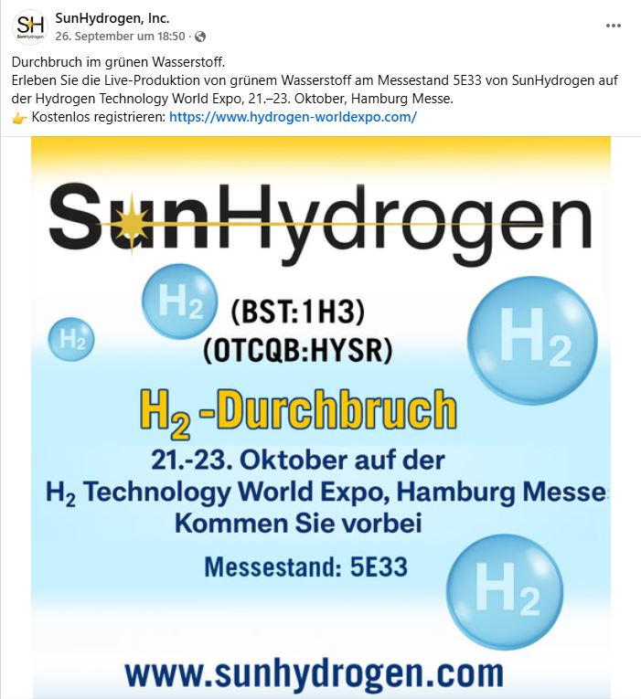 SunHydrogen 1497586