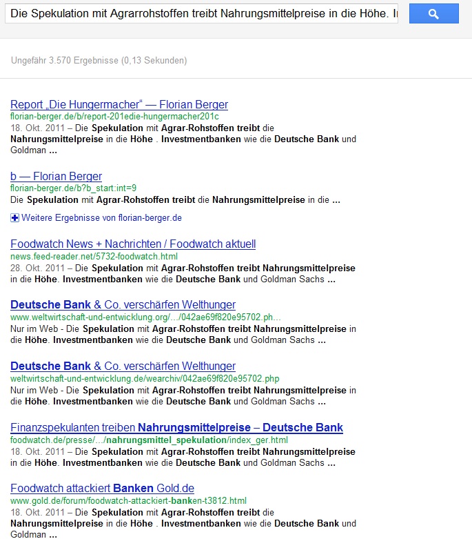 Und wieder Richtung Süden: Deutsche Bank(en) 457121