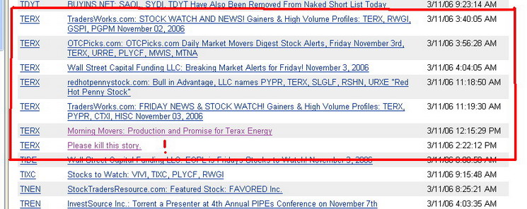 Fetter Rebound bei Terax Energy möglich? 65455