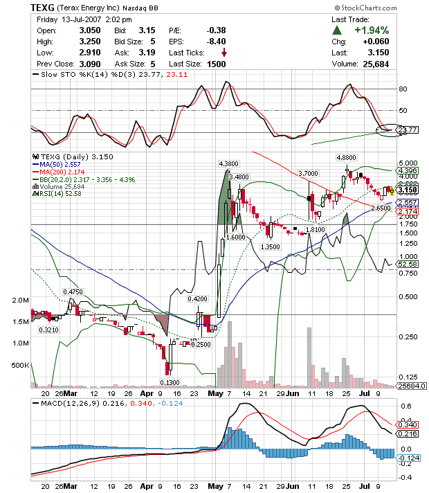 Terax Energy INC. DL-,001 A0MKCY 109101