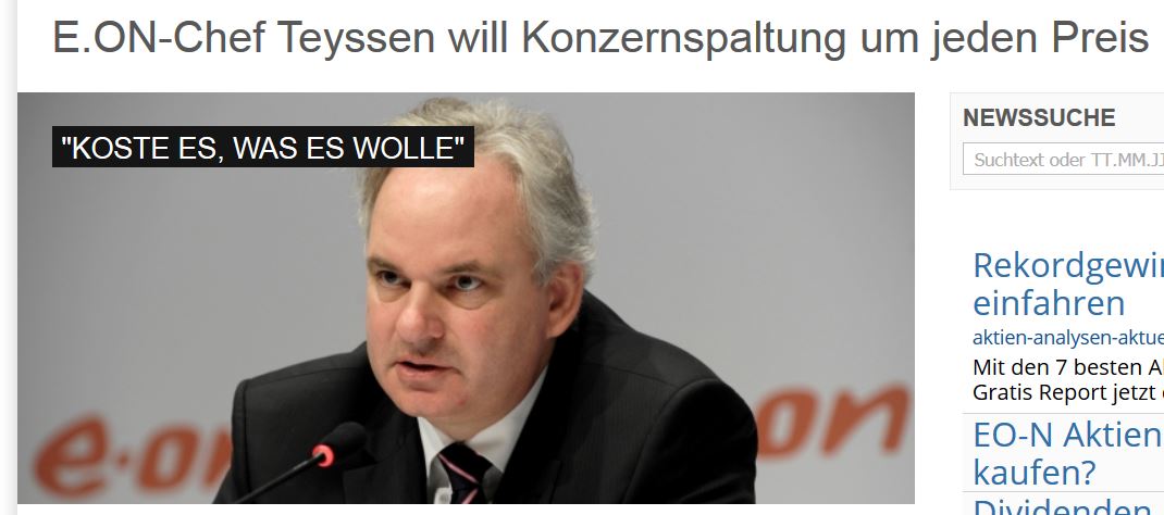 RWE/Eon - sell out beendet? 939071