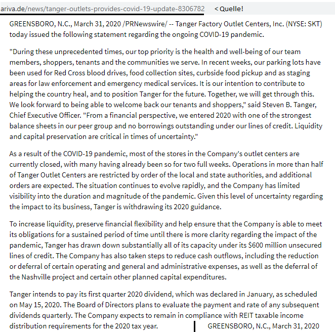 Toller Dividenden Wert 1169985