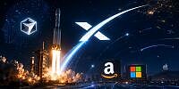 SpaceX: Mit Cursor-Übernahme an Amazon vorbeigeschossen – jetzt wackelt sogar Microsoft