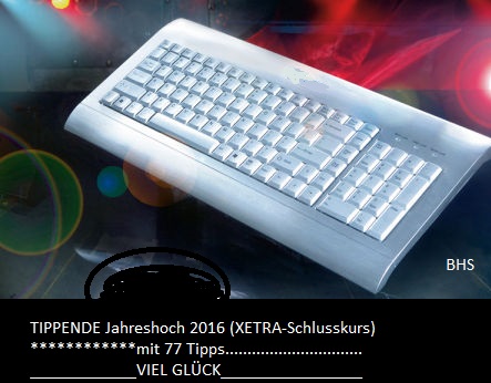 Wie lautet das Jahreshoch 2016 (XETRA-Schlusskurs) 884628