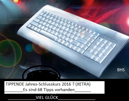 Wie lautet der Jahres-Schlusskurs 2016 ? (XETRA) 884950