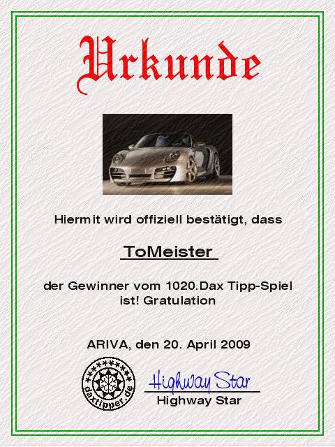 1021.DAX-Tipp-Spiel, Dienstag 21.04.09 228337