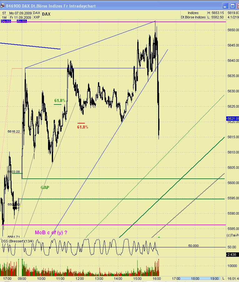 DAX 2009 Der Anfang vom Ende 258869