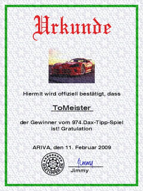 976.DAX Tipp-Spiel Freitag,13.02.09.17.45 Uhr 216041