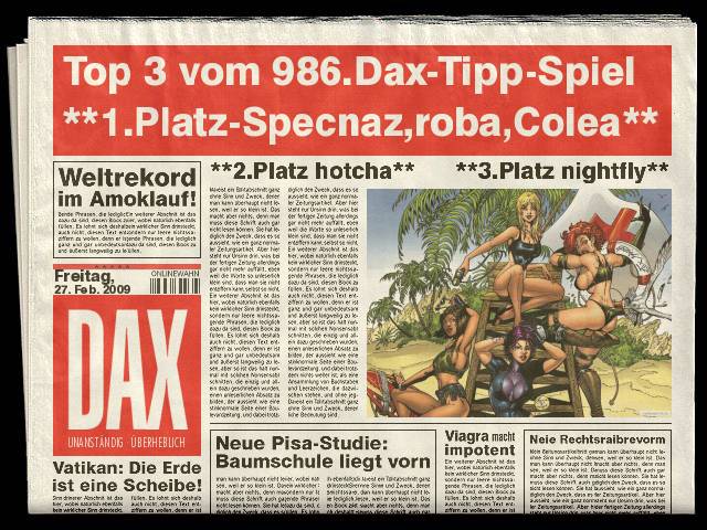 987.DAX Tipp-Spiel Montag,02.03.09.17.45 Uhr 219211