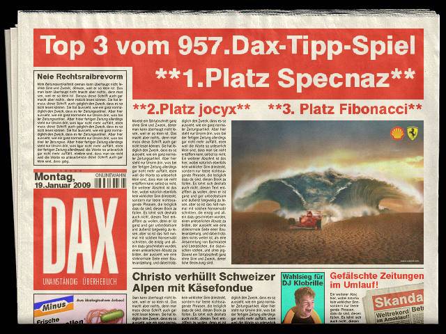 959.DAX Tipp-Spiel,Mittwoch,21.01.09, 17.45 Uhr 211464