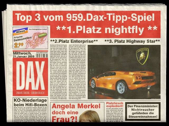 960.DAX Tipp-Spiel,Do,22.01.09, 17.45 Uhr 211836