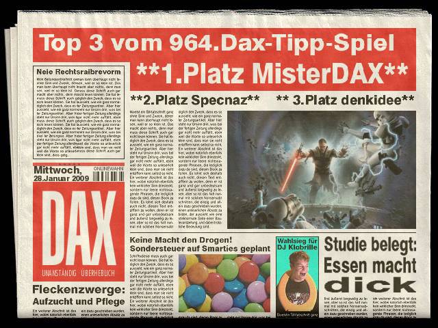 965.DAX Tipp-Spiel,Do,29.01.09, 17.45 Uhr 213172