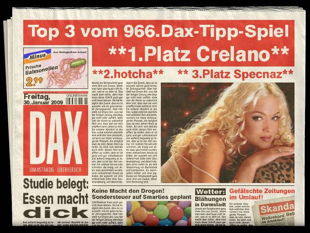 967.DAX Tipp-Spiel,Montag,02.02.09, 17.45 Uhr 213621