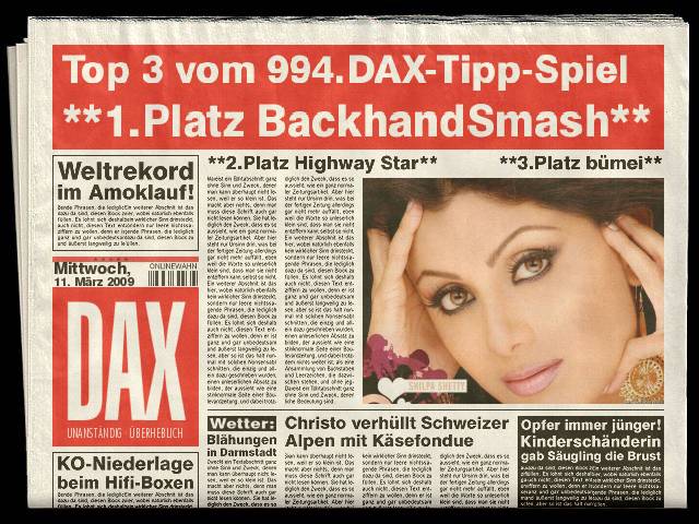 996.DAX Tipp-Spiel Freitag,13.03.09.17.45 Uhr 221526