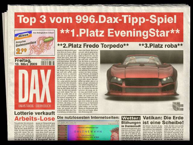 998.DAX Tipp-Spiel Dienstag,17.03.09.17.45 Uhr 222243