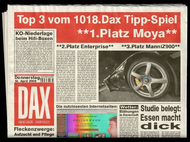 1019.DAX-Tipp-Spiel, Freitag 17.04.09 227607