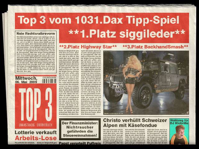 1032.DAX-Tipp-Spiel, Donnerstag 07.05.09 231418