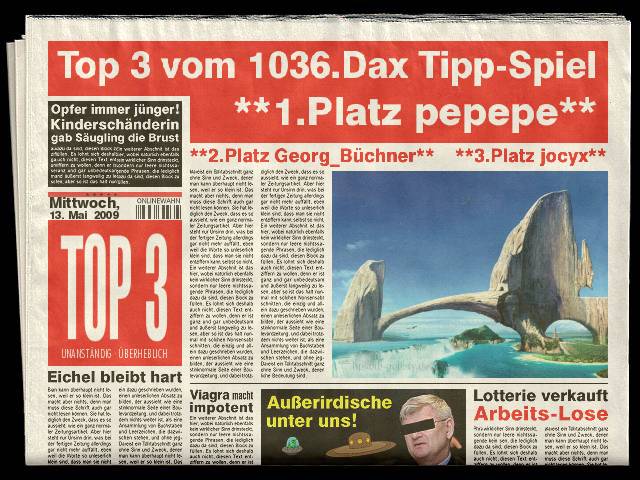 1038.DAX-Tipp-Spiel, Freitag 15.05.09 232901