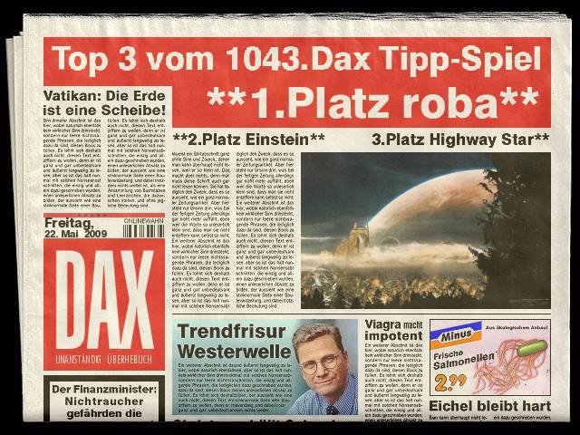 1045.DAX-Tipp-Spiel, Dienstag 26.05.09 234653