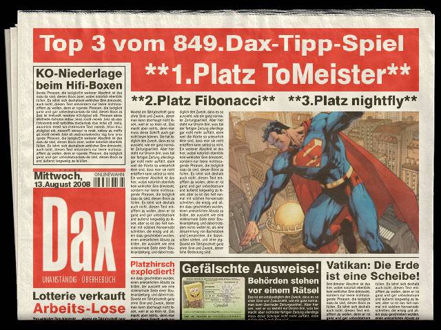 850.DAX-Tipp-Spiel **Do** 14.08.08-17.45 Uhr 179944