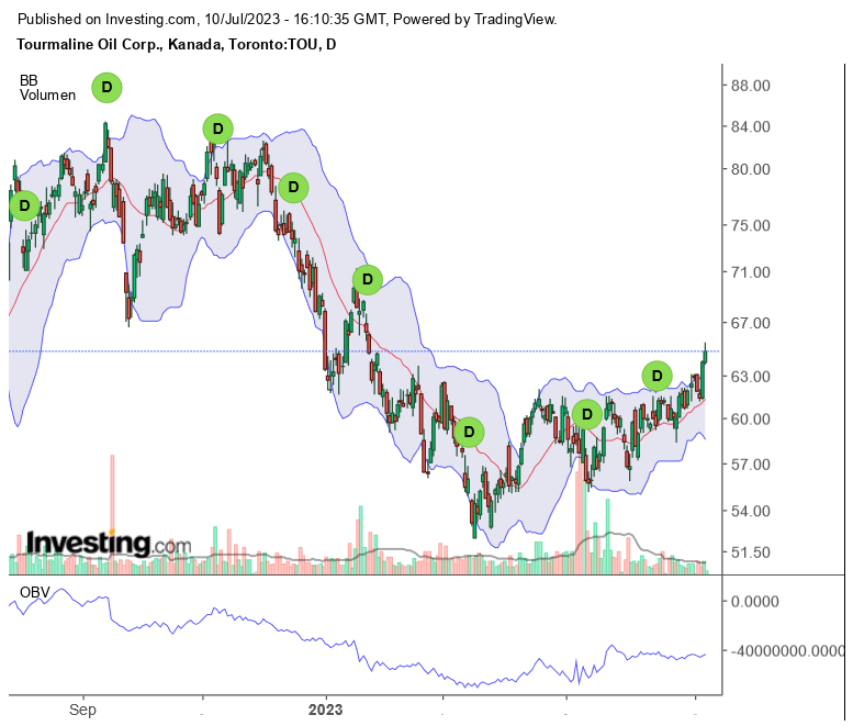 Tourmaline Oil (TOU) 1381064