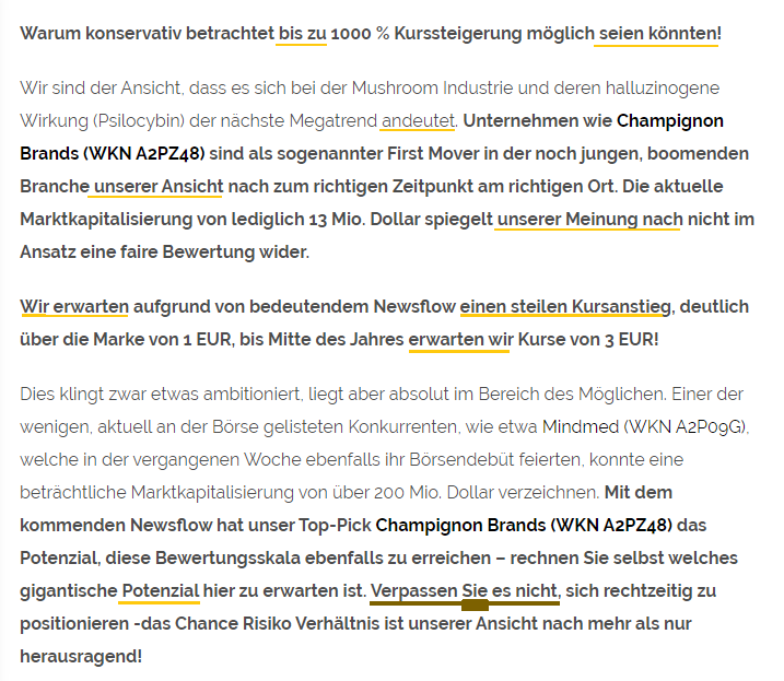 Nach Cannabis folgen Mushrooms 1171475