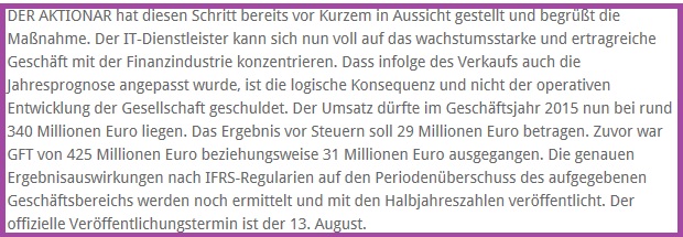 GFT - TecDax oder 17 Euro was kommt zuerst? 844451