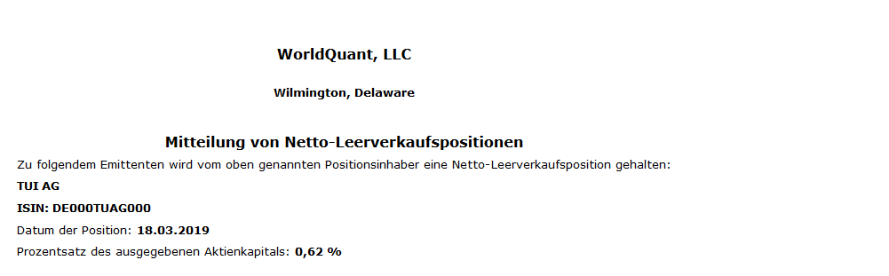 TUI (WKN: TUAG00) - Was wird aus der Holding? 1102766